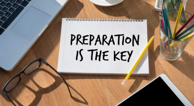 Prep is Key